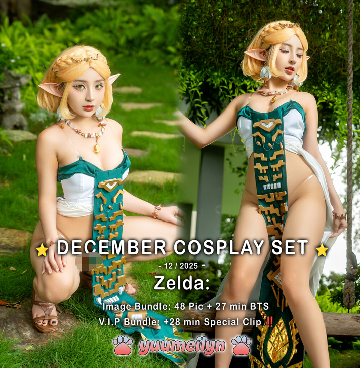 Meiilyn (yuumeilyn) 塞尔达公主 【49P 3V 5.21GB】